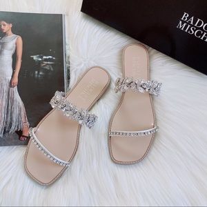 Badgley Mischka | Shoes | Badgley Mischka Jenelle Embellished Sandals |  Poshmark